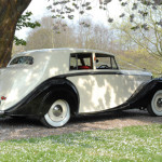 1950 Bentley on location 2 - vintage wedding car