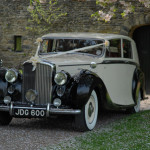 1950 Bentley on location 4 - vintage wedding car