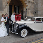 1950 Bentley on location 5 - vintage wedding car