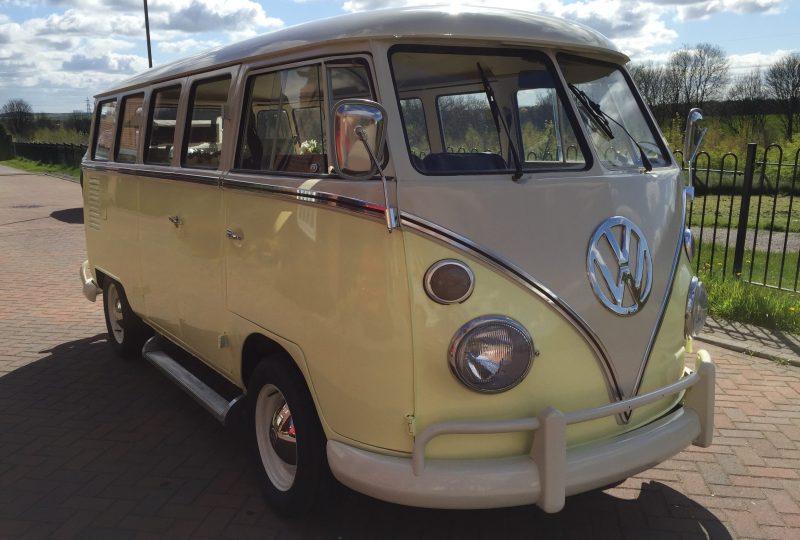 VW Split Screen Campervan - Ivory & White - Wedding Bus