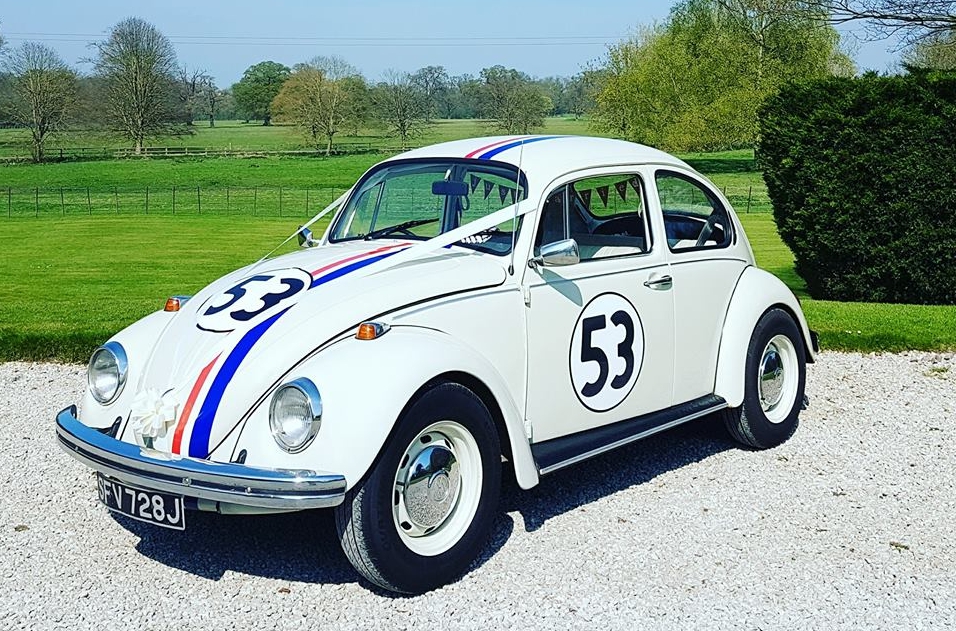 Herbie The Love Bug Wedding Car