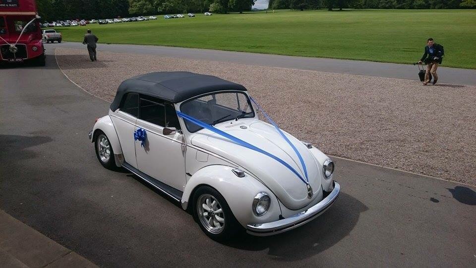 VW Beetle Wedding Car